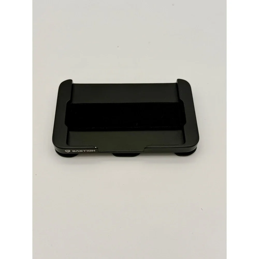 Bastion Multi-Tool Card Holder Wallet Black Metal EDC Minimalist Bottle Opener
